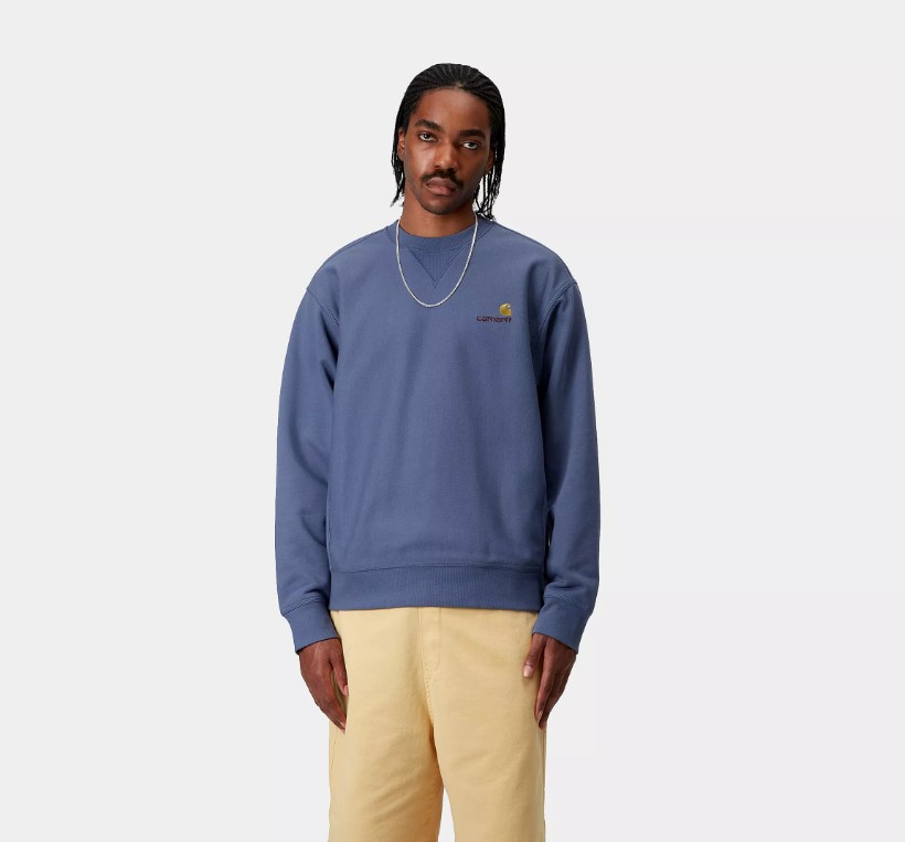 Carhartt WIP American Script Sweat White