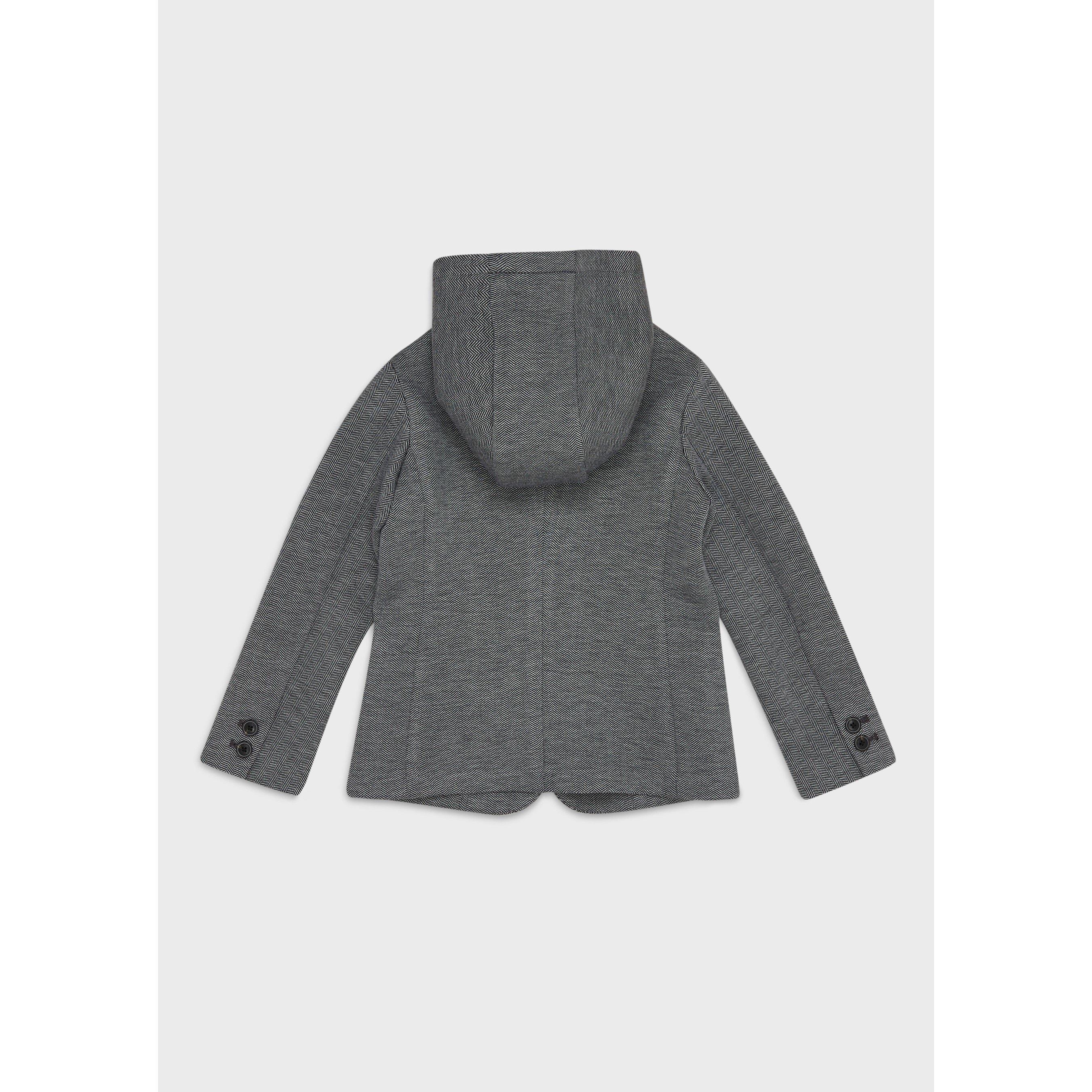 Emporio Armani Hooded Coat Juniors