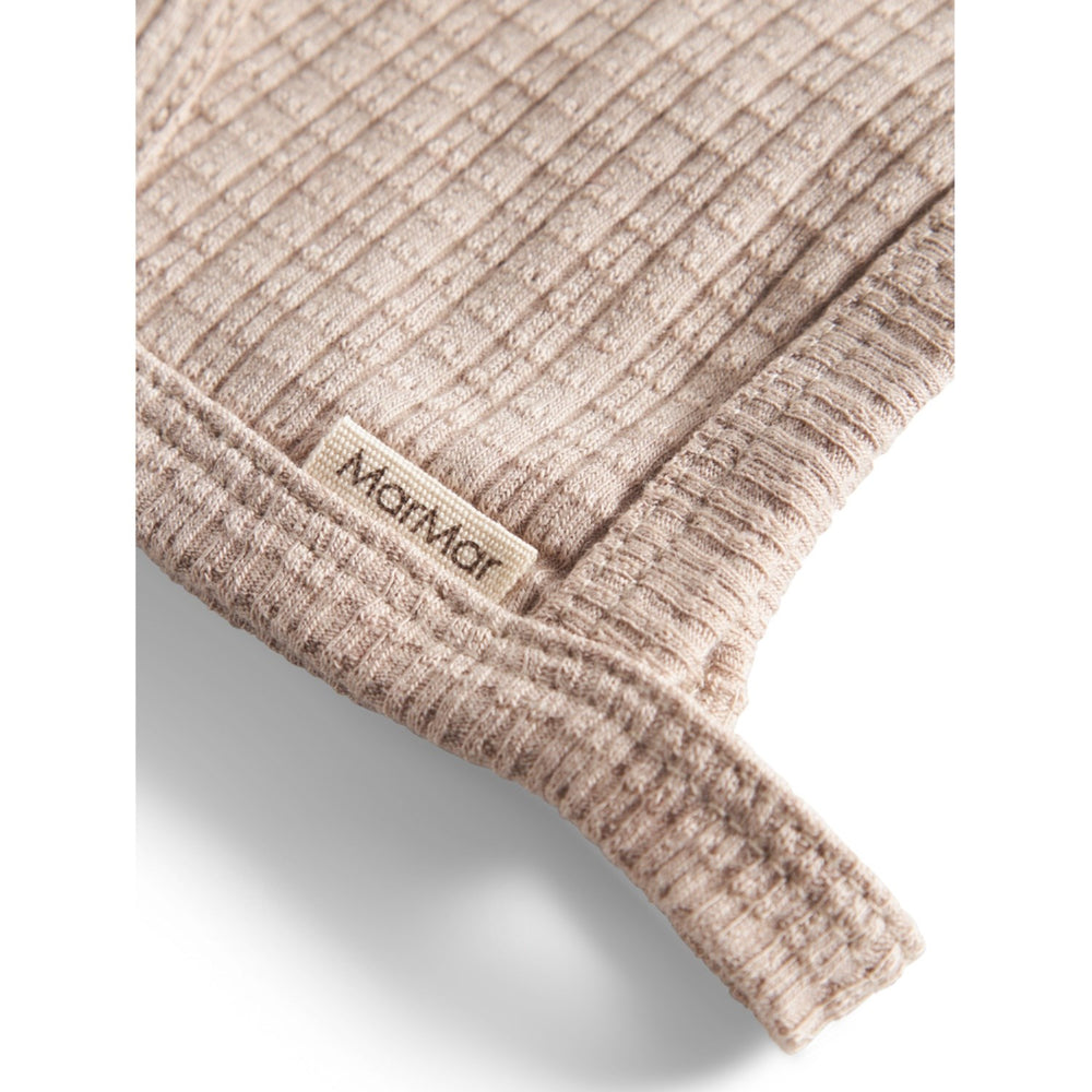 Køb MarMar Modal Pointelle Rib Soft Beige Hue