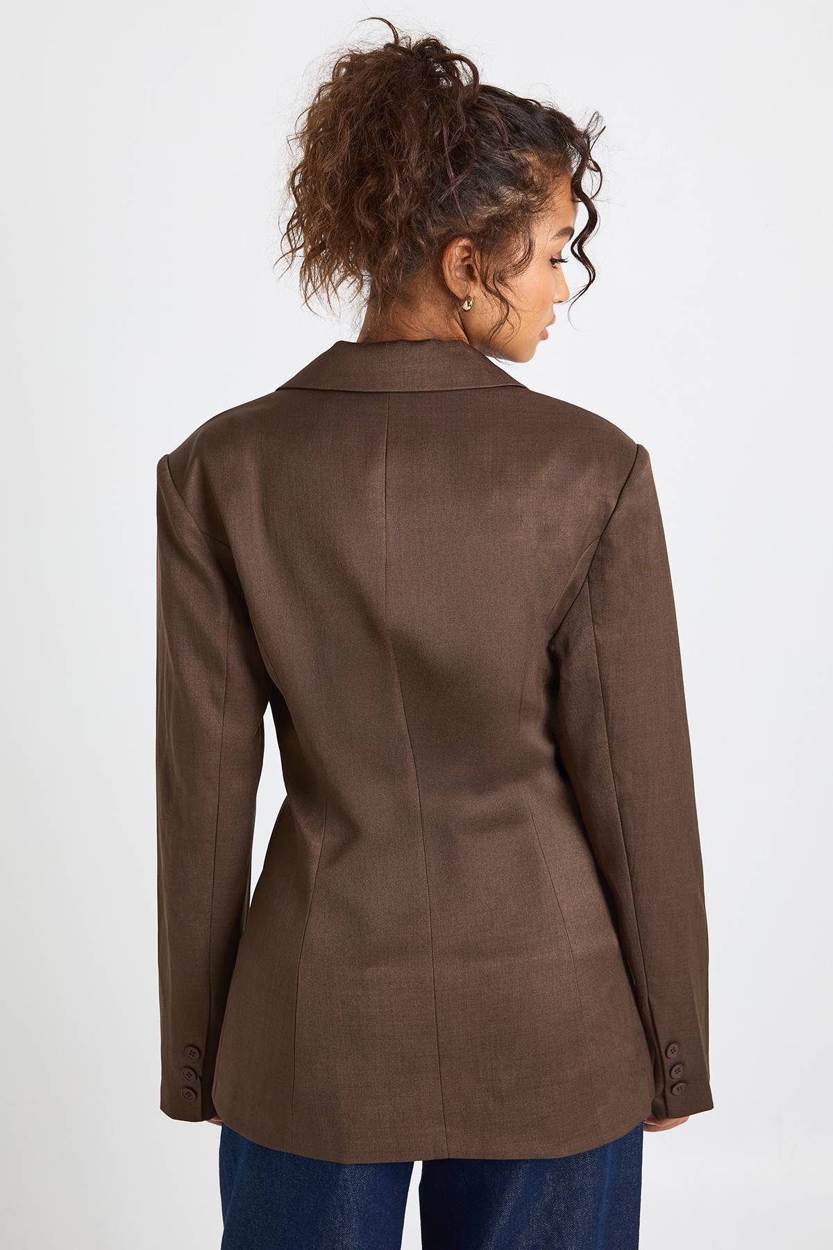boohoo Blazer cintré sur mesure