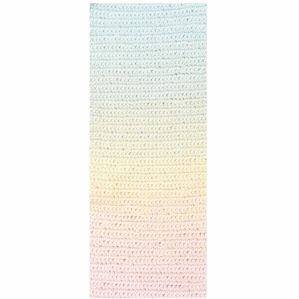 Pelote fil coton pastel rainbow - ricorumi spin spin 50 g