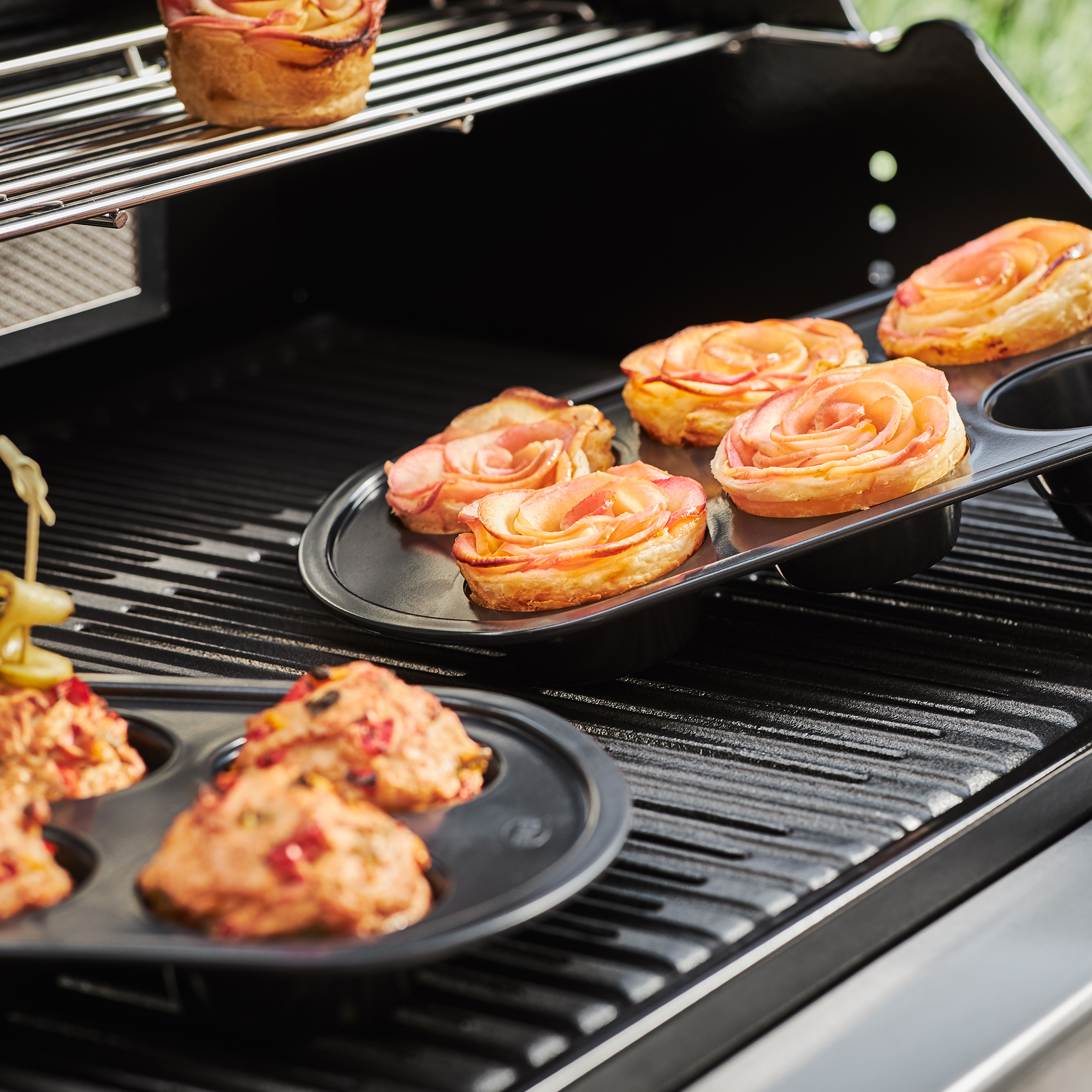 Barbecue-Brat- und Backform