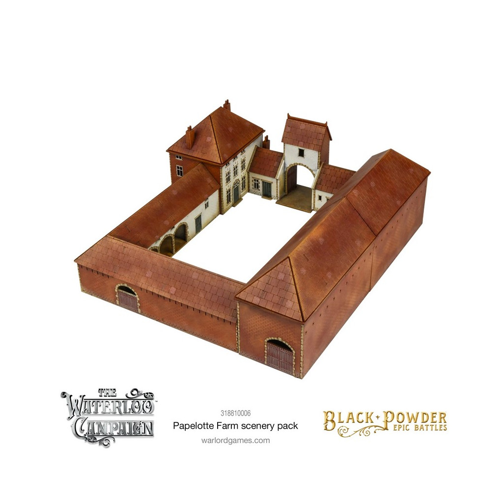 Black Powder Epic Battles : Waterloo - Papelotte Farm Scenery Pack