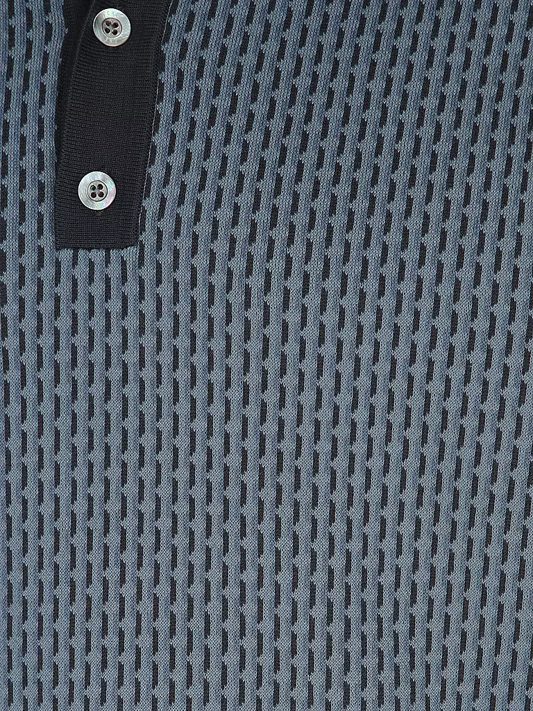 CHE Poloshirt COSMO GEO QUINN blau