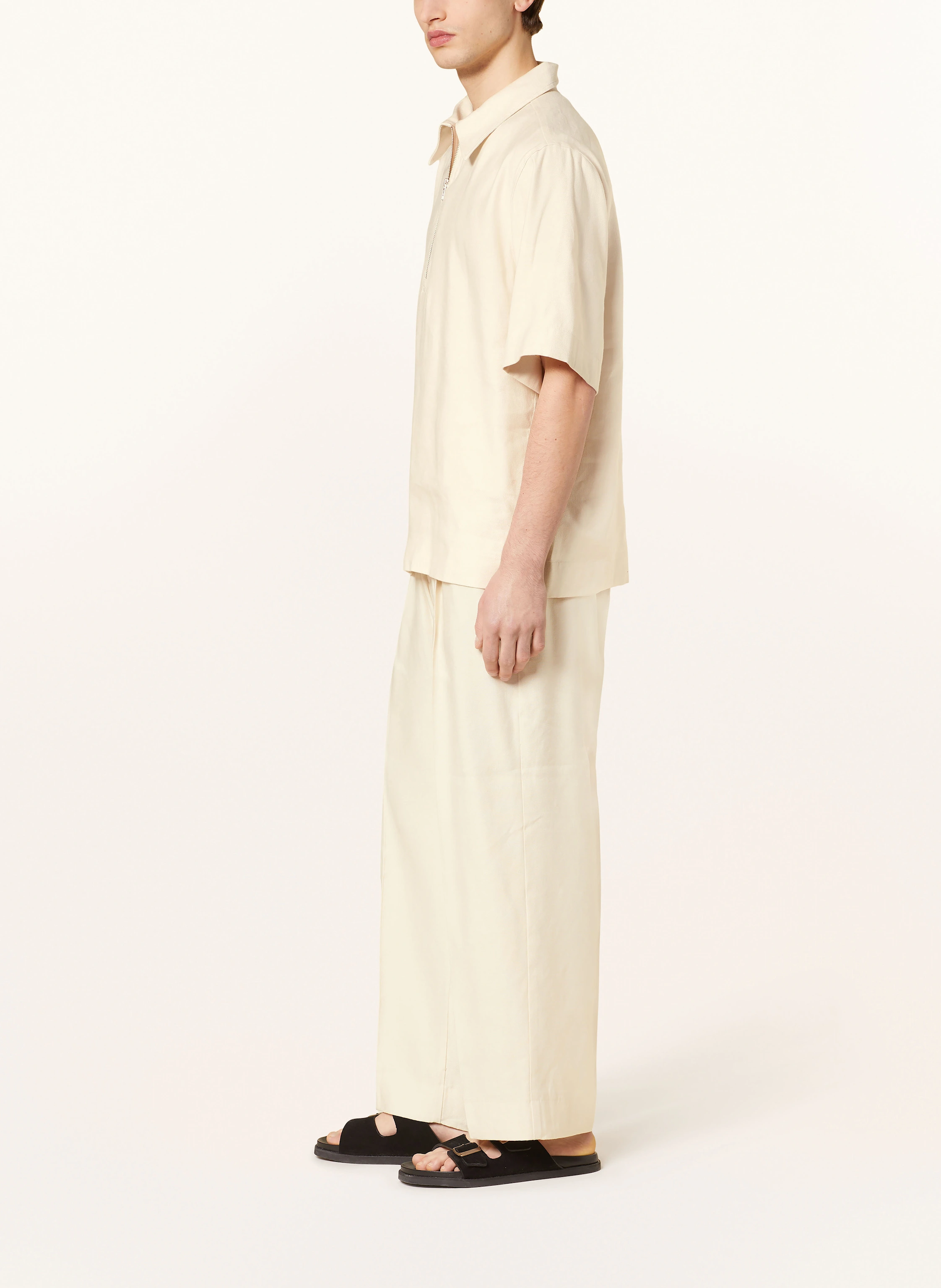 NN.07 Hose KAY 1808 Relaxed Fit mit Leinen