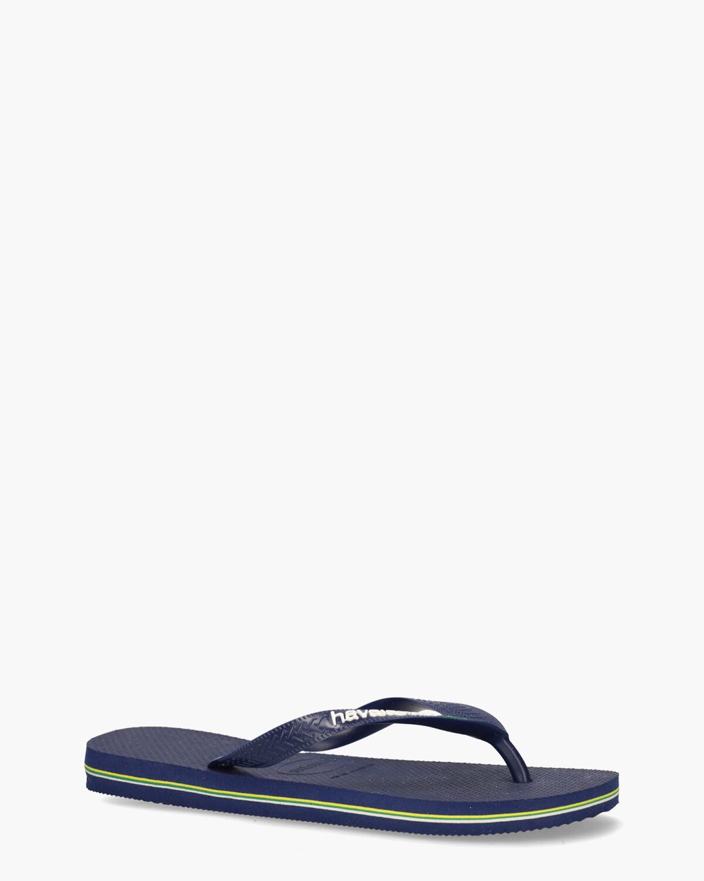 Havaianas Brasil Logo Donkerblauw Herenslippers