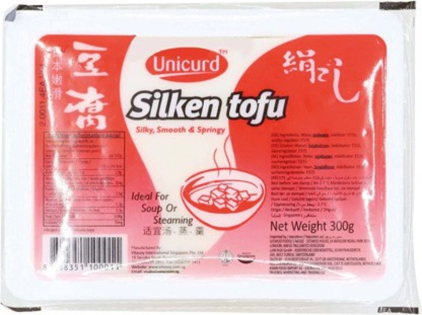 Unicurd Zijden Tofu (rood) 300g