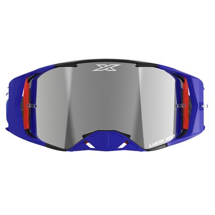 Masque cross EKS LUCID CALIBER - SILVER MIRROR 2024 - Bleu