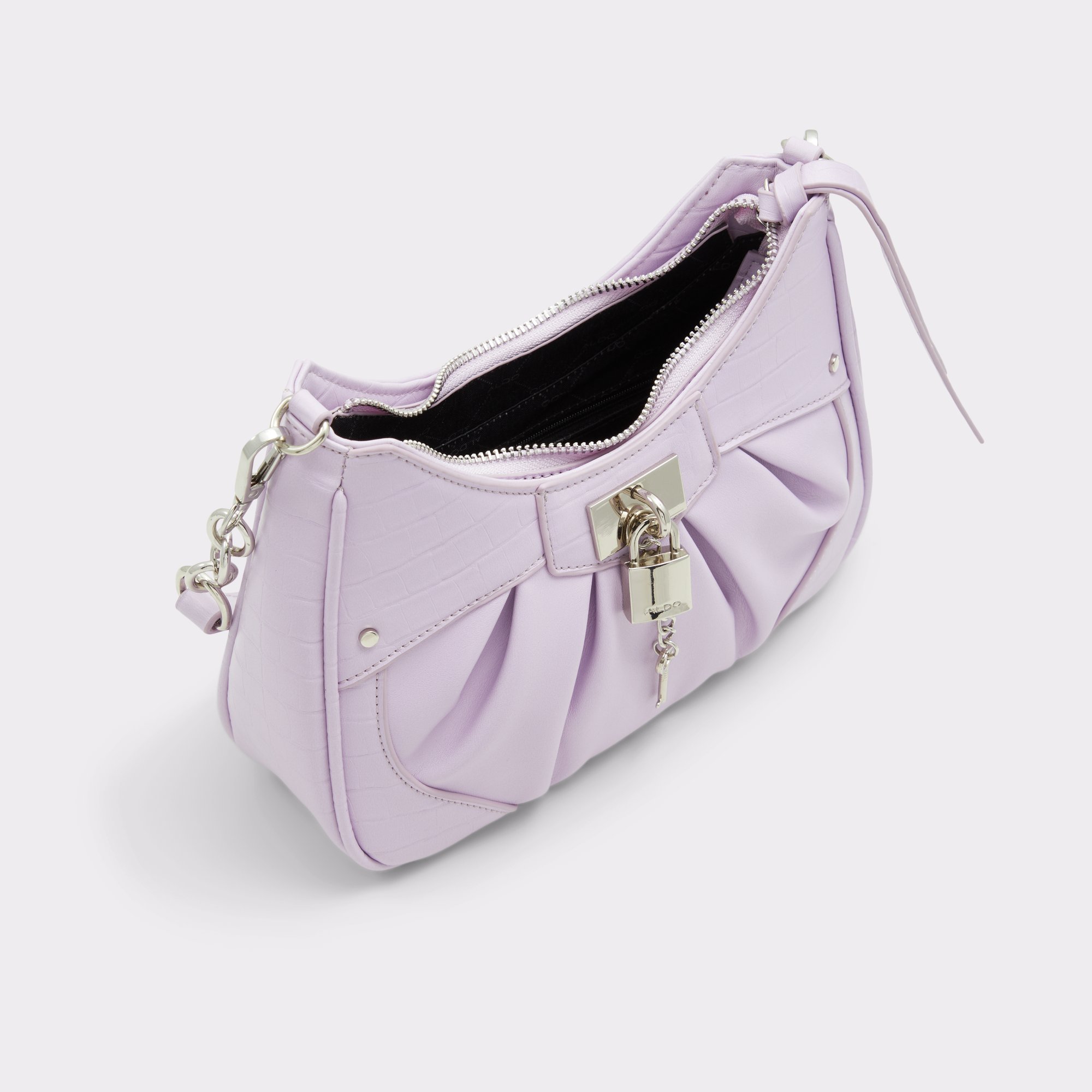 Gwerigan Light Purple Women Shoulder Bags