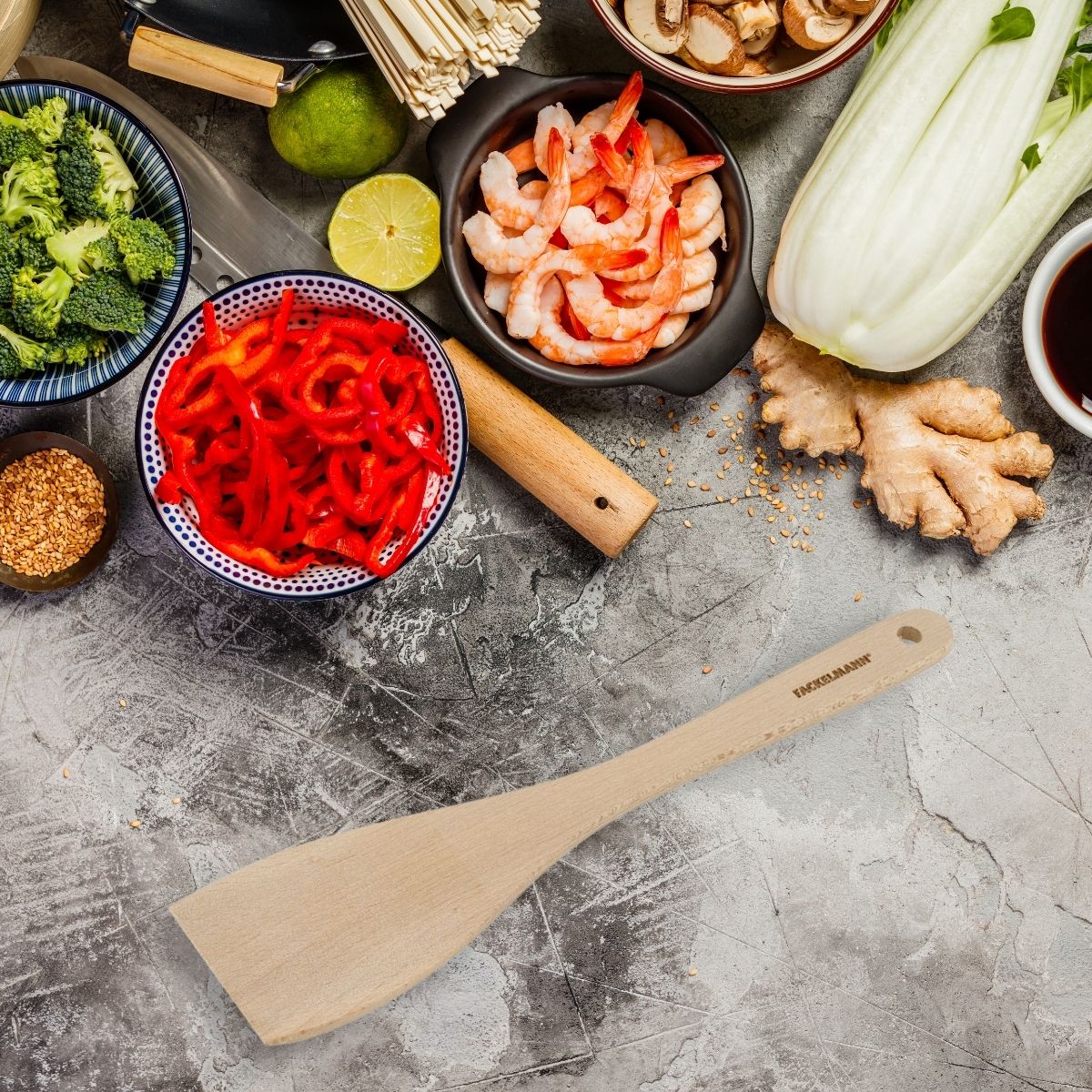 Spatule de cuisine 30 cm Fackelmann Eco Friendly Fackelmann