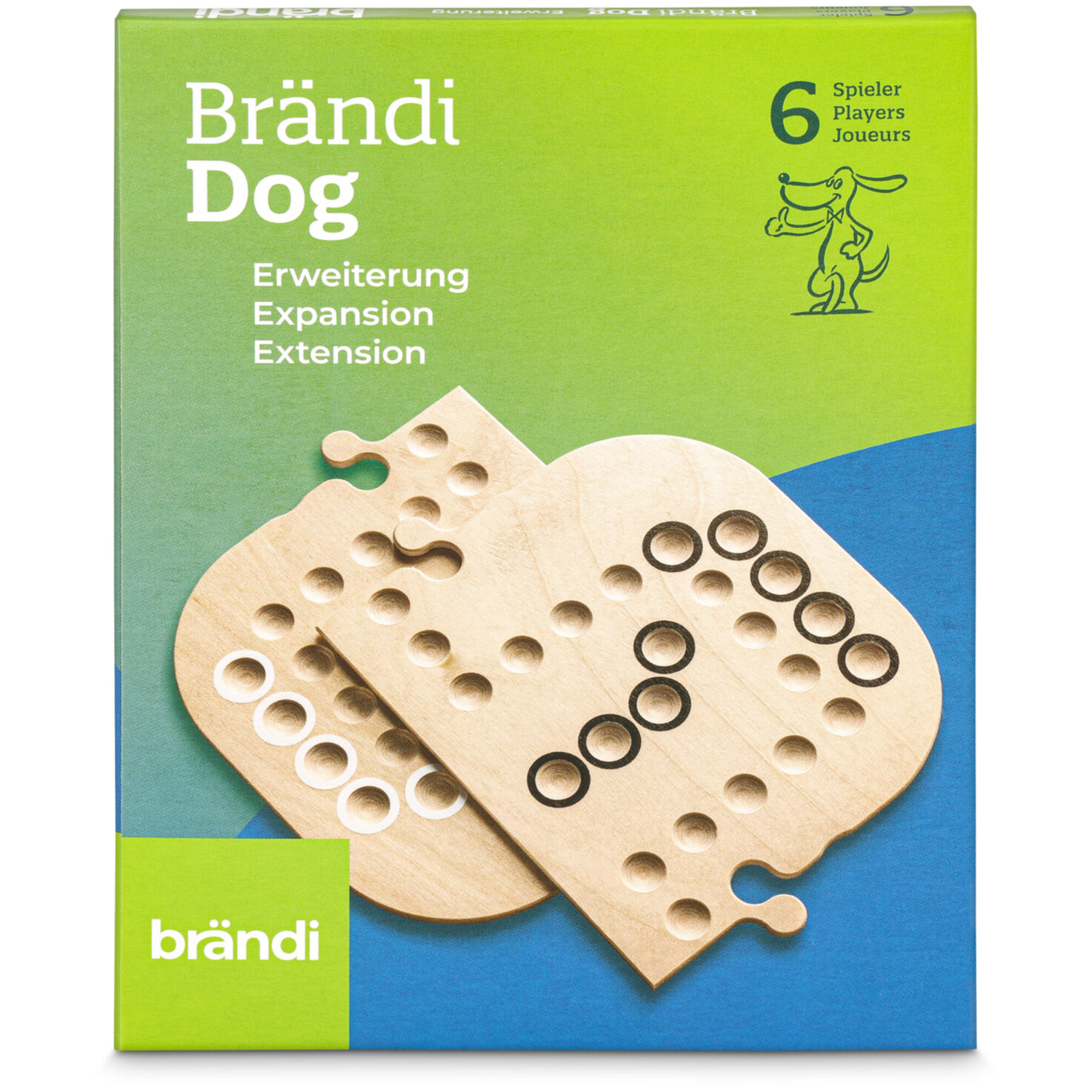 Brändi Dog 6 Spieler Erweiterung