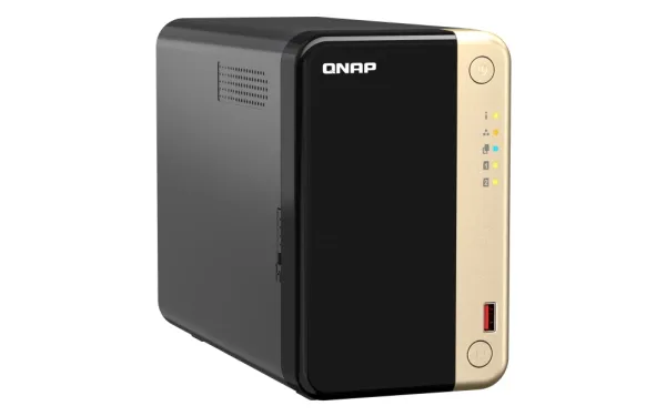 QNAP TS-264 - NAS-server - 2 bays - SATA 6Gb/s - RAID 0, 1, 5, 6, 10, 50, JBOD, 60 - RAM 8 GB - 2.5 Gigabit Ethernet - iSCSI support
