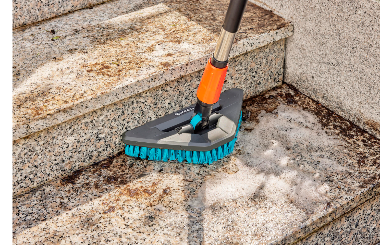 Gardena Cleansystem Stielbürste hard flex