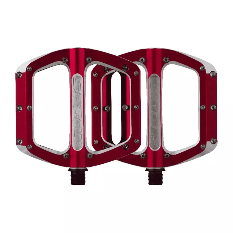 SPANK Pedales SPOON 110 rouge