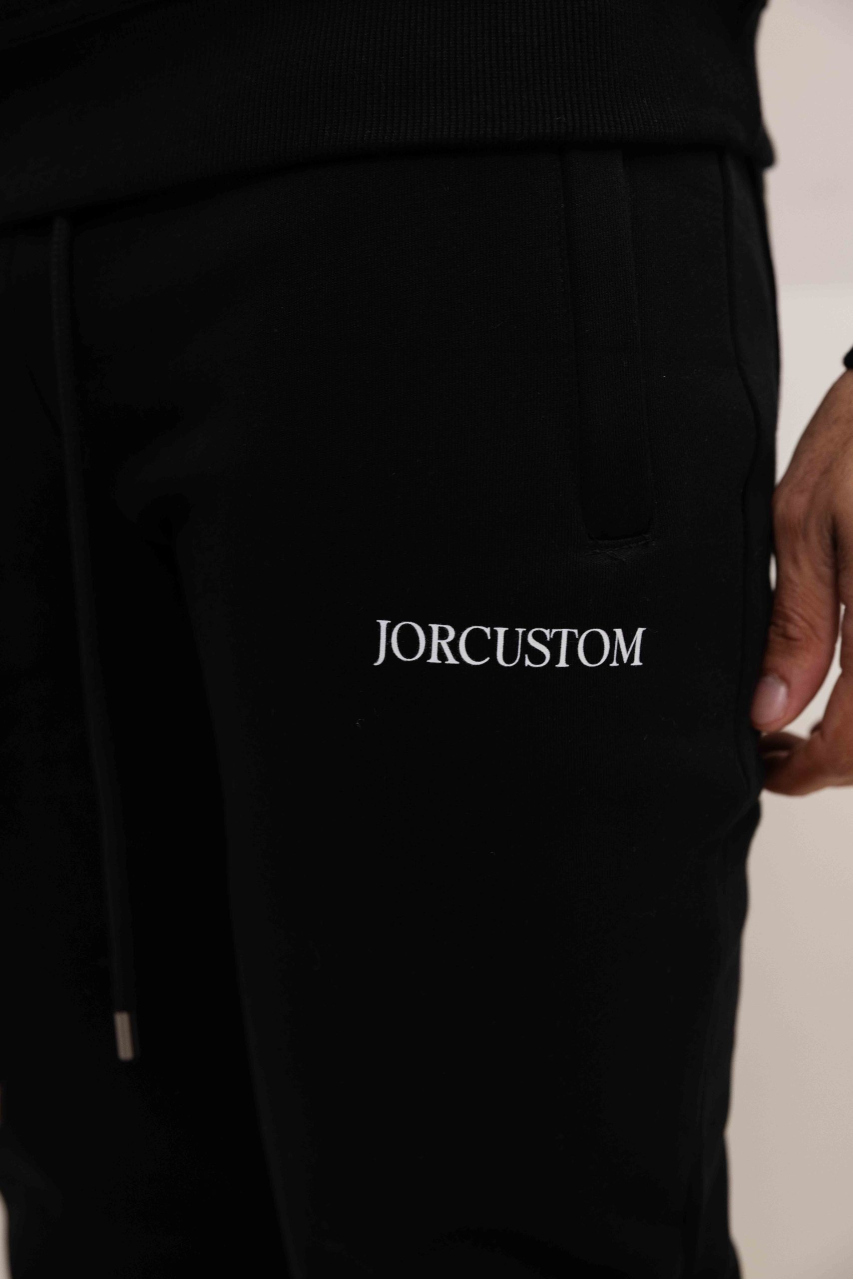 Jorcustom Fleece Angel 2.0 Broek Heren Zwart
