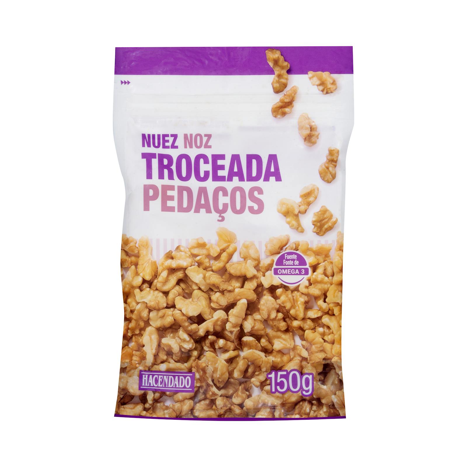 Noix pelées et hachées Hacendado