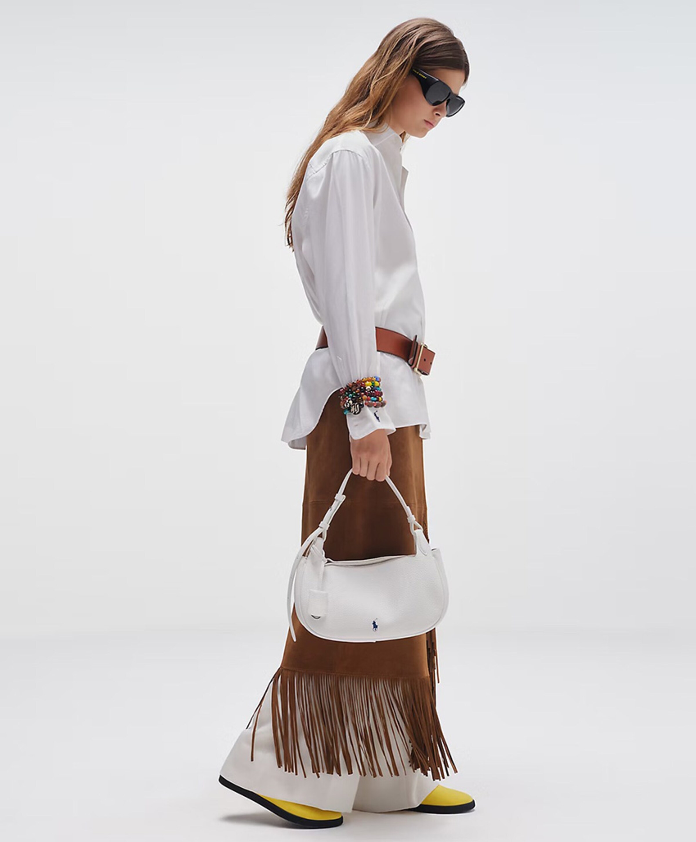 Ralph Lauren Dames riem bruin