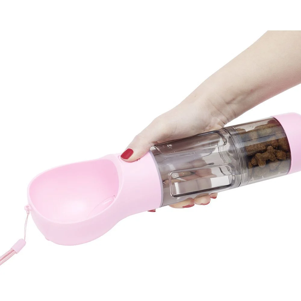 Gourde pour chien 4-en-1 300ml