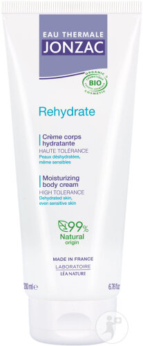 Jonzac Eau Thermale  Crème Hydratante Onctueuse Corps Tube 200ml