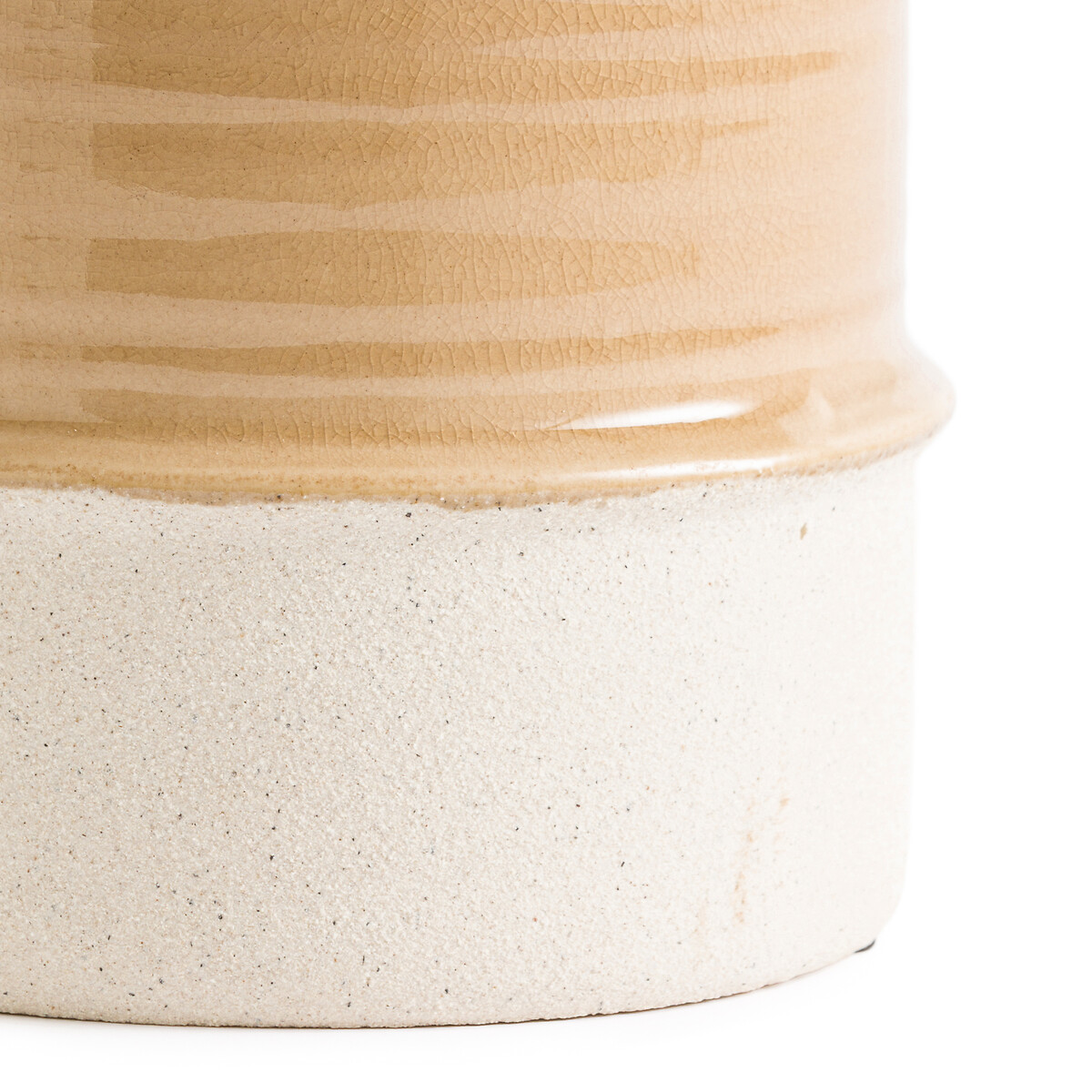 LA REDOUTE INTERIEURS<br>Vaso de cerâmica esmaltada Ø15 cm, Malino
