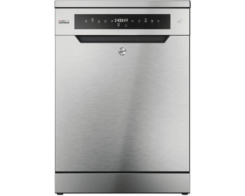 Hoover HF 6B4S1PX vrijstaande vaatwasser, 60 x 85 x 60 cm, voor 16 couverts, 9,5 l inhoud, 44 dB(A)