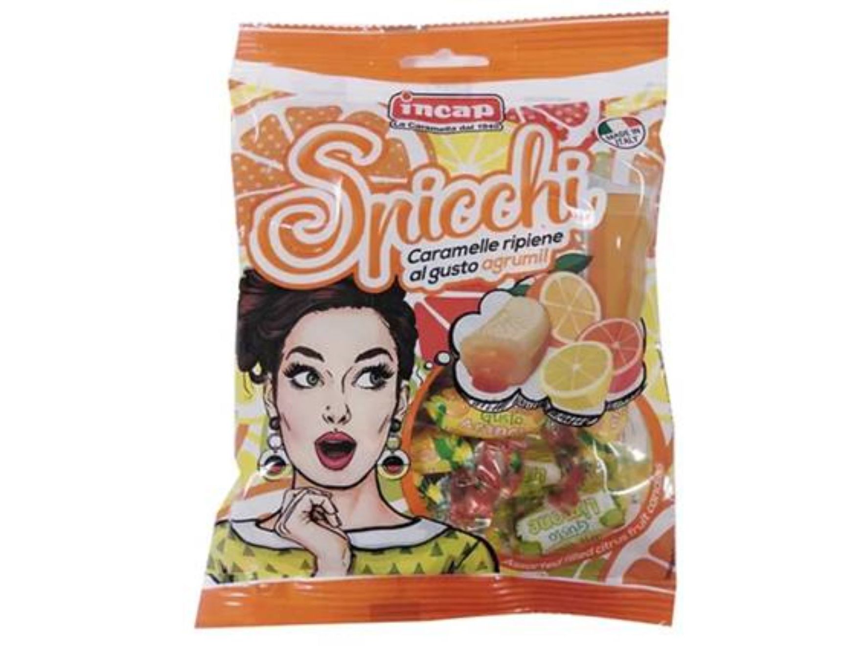 REBUÇADOS DE FRUTA SPICCI INCAP 125 GR