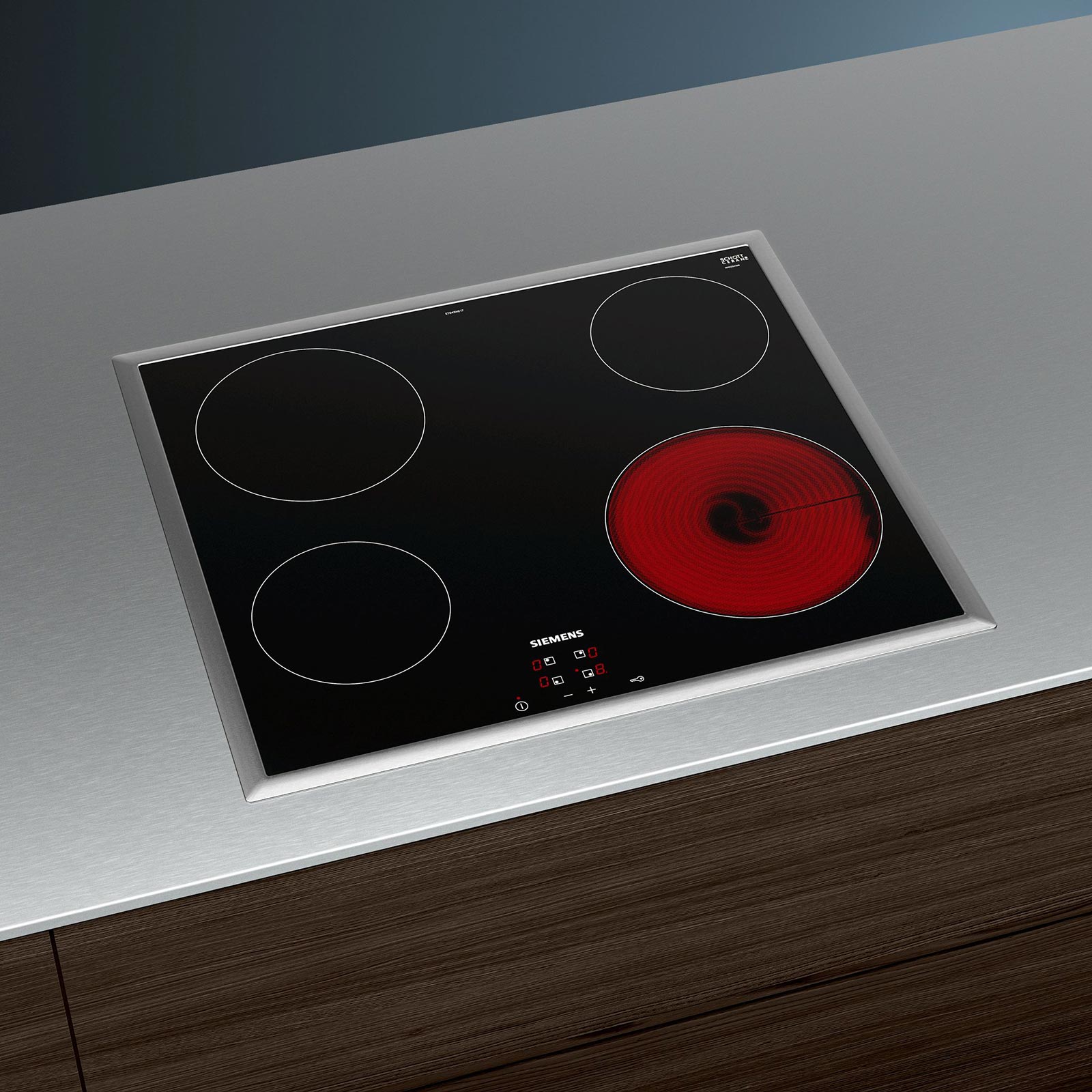 SIEMENS Einbau-Kochfeld ET645HE17 - touchControl