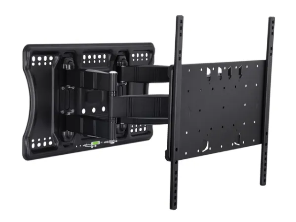 Multibrackets M VESA Super Slim Tilt & Turn Plus HD - Monteringssæt (drejelig arm) - for fladt panel - sort - skærmstørrelse: 42
