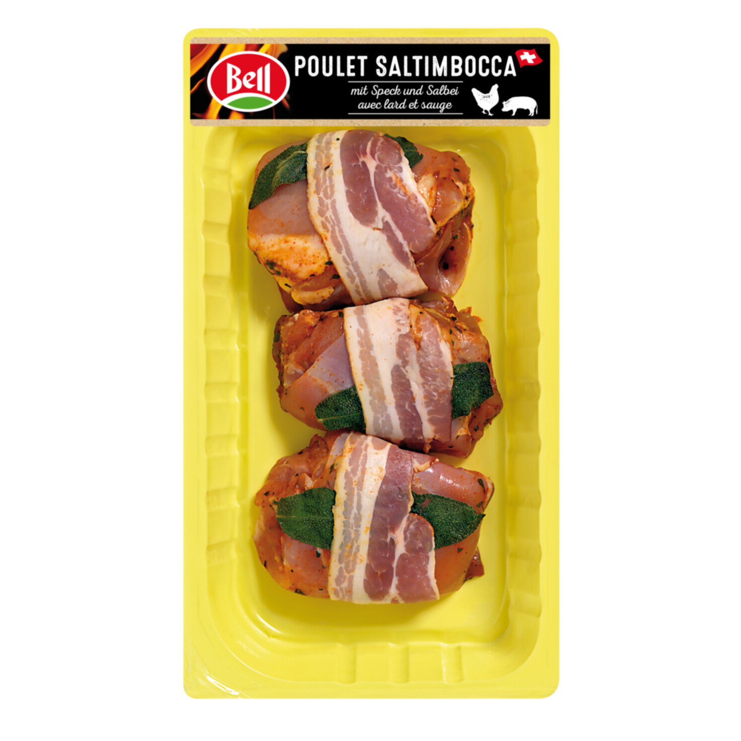 Poulet Saltimbocca 3 Stück ca. 280g