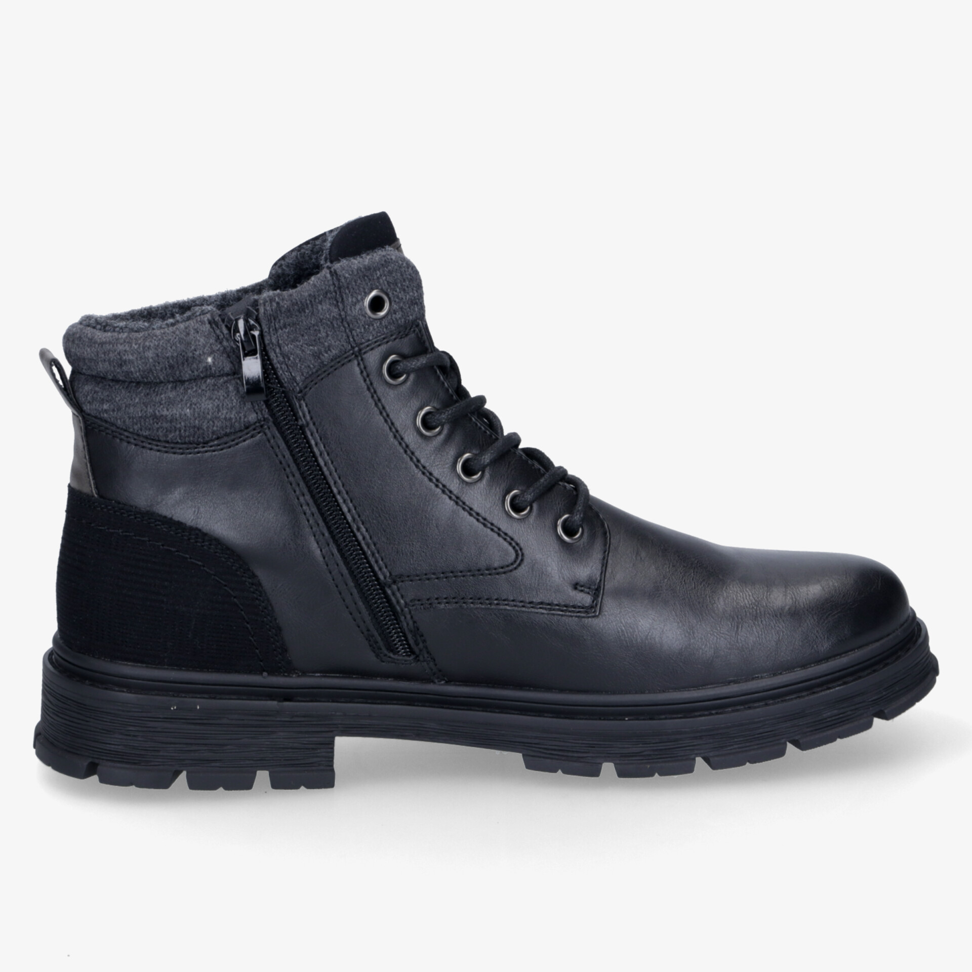 BLUE COX Herren Stiefeletten schwarz