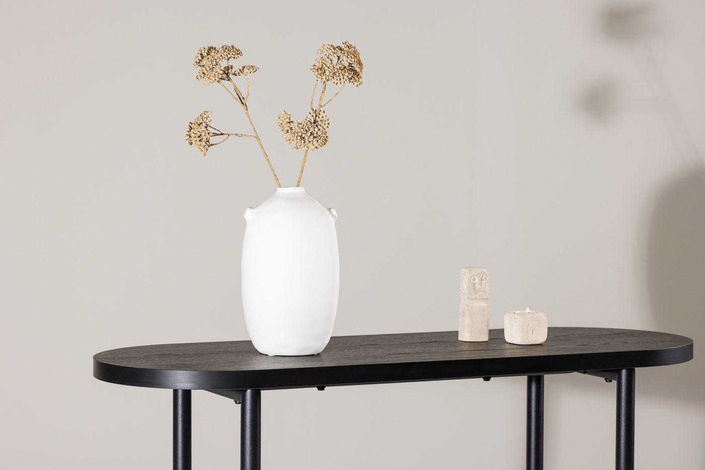 FjÃ´rd - Sidetable Zwart 40cm - Star