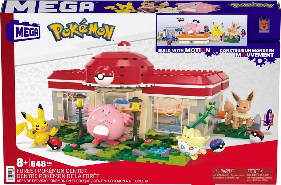 MEGA - Pokémon Forest Center Byggesæt (HNT93)