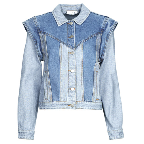 Vila - VIMALUSA L/S 2IN1 DENIM - Bleu clair