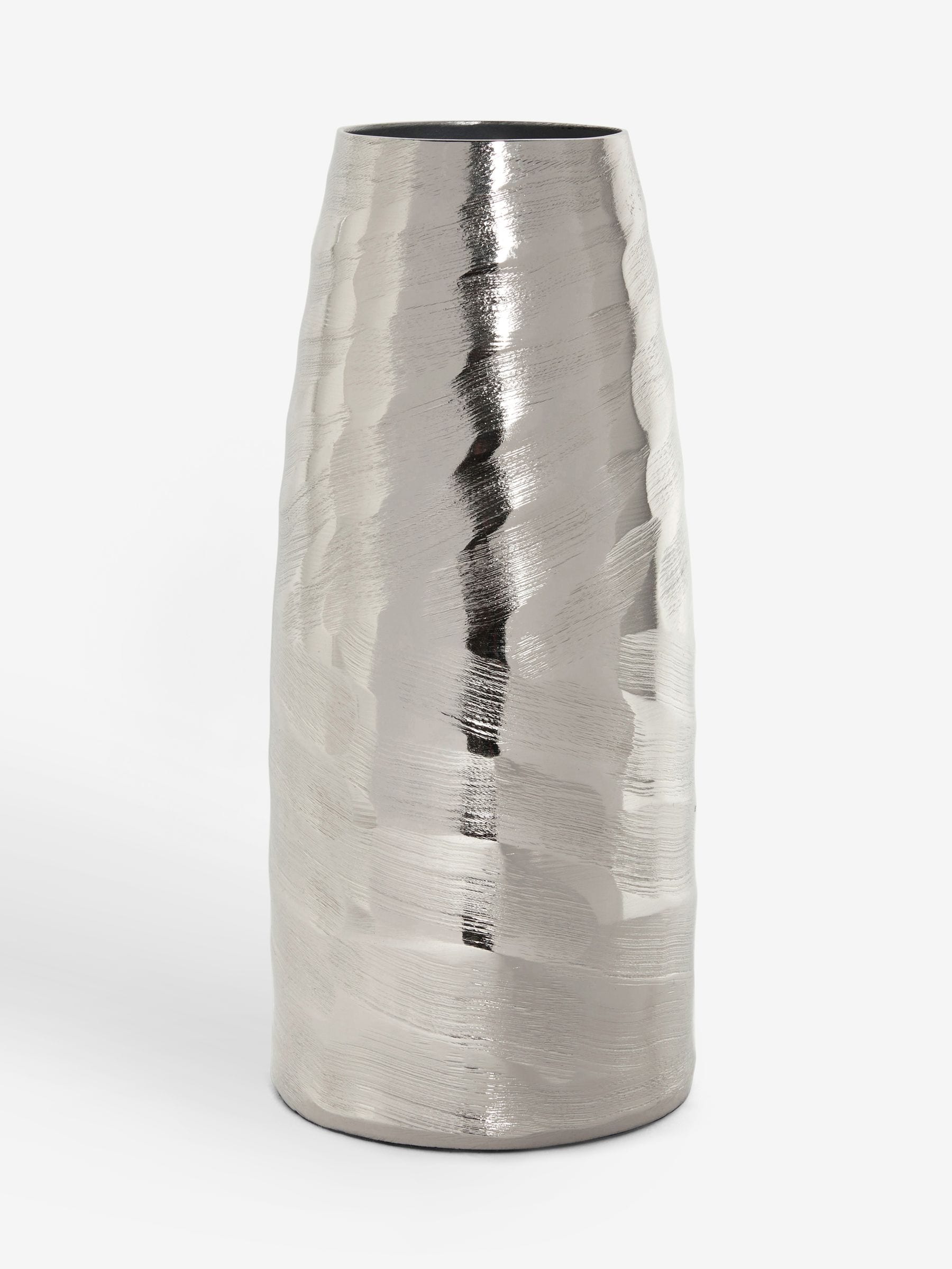 Metal Textured Vase