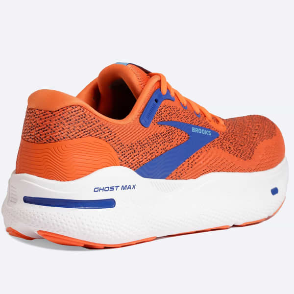 Chaussure running BROOKS GHOST MAX RED ORANGE/BLACK/SURF THE WEB
