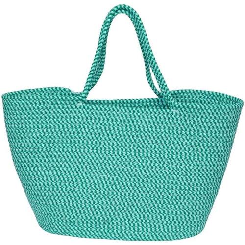 Pieces - PCKIRSTINE COTTON BASKET BAG Verde