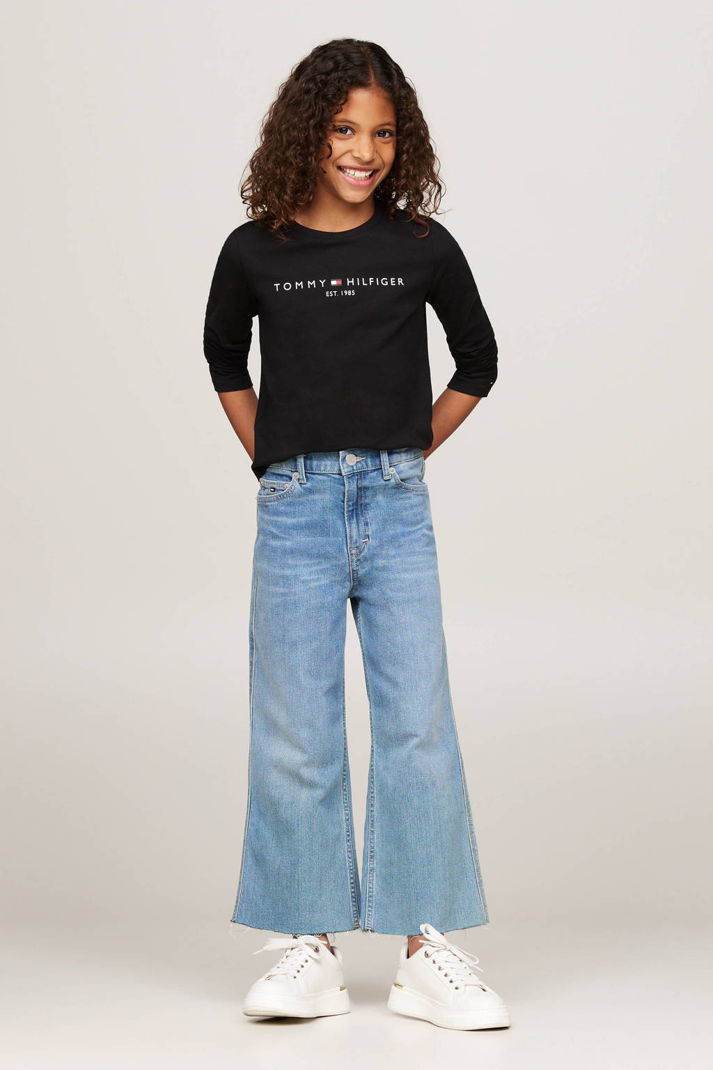 Tommy Hilfiger longsleeve ESSENTIAL met logo