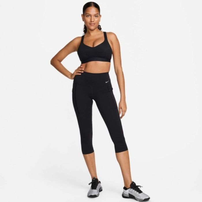 Nike Dame BH Dri-FIT Indy High Support Bra Sort