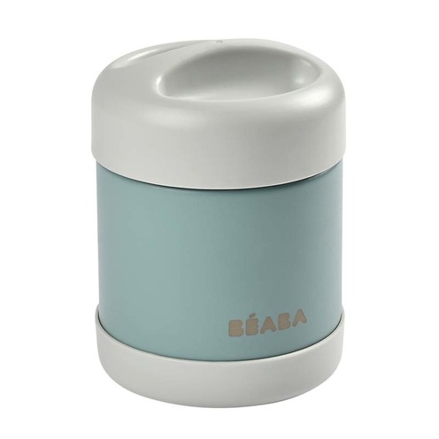 Portion inox isotherme 300 ml Light mist / Eucalyptus green - BEABA