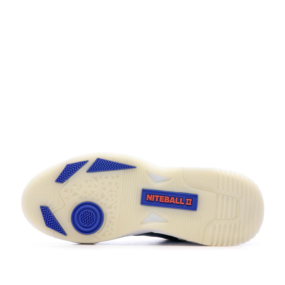 Adidas Baskets Grises Homme Adidas Niteball II
