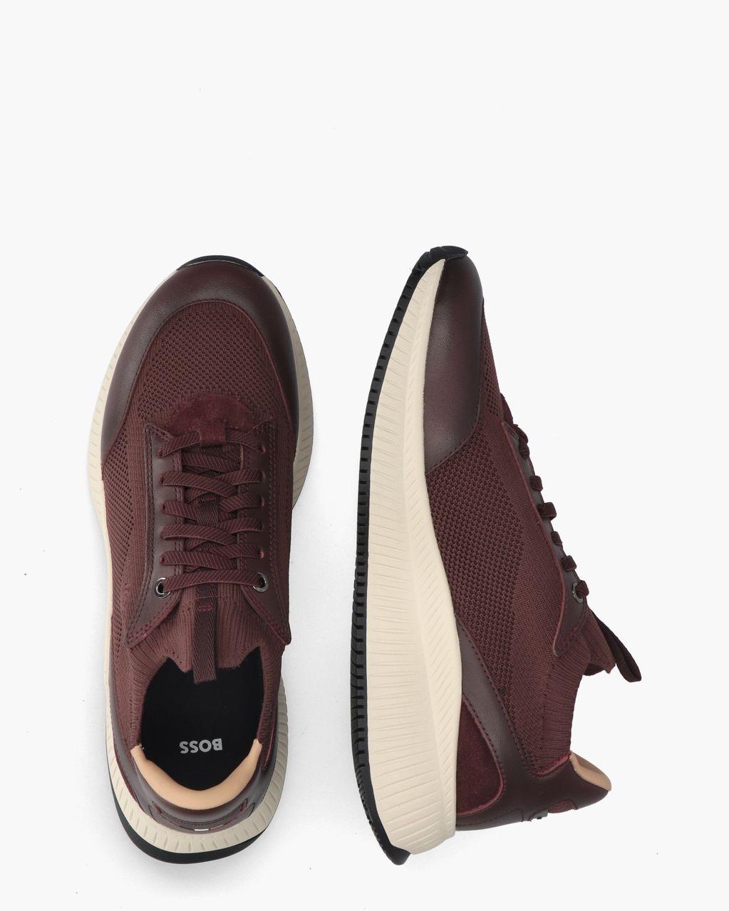 Boss TTNM EVO Bordeauxrood Herensneakers