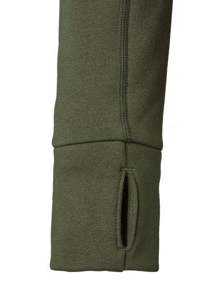 Chevalier Tay Technostretch Jacket Dame Dark Green<br>Lett og fleksibel fleecejakke til Dame-Dark-Green