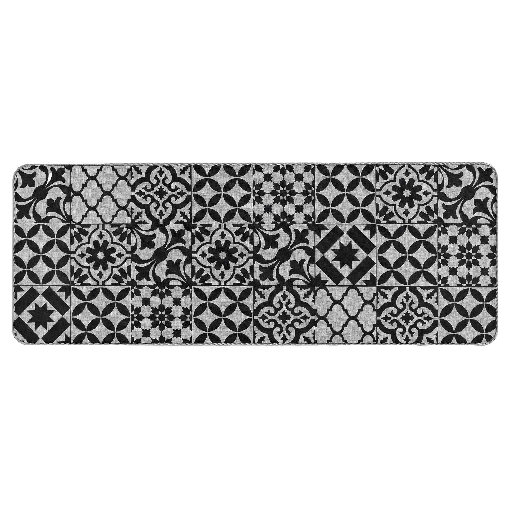 TAPIS RECTANGLE 45X120CM TISSE IMPRIME BIZANCIA