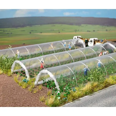 Busch Modellbau Folientunnel, 2 Stück