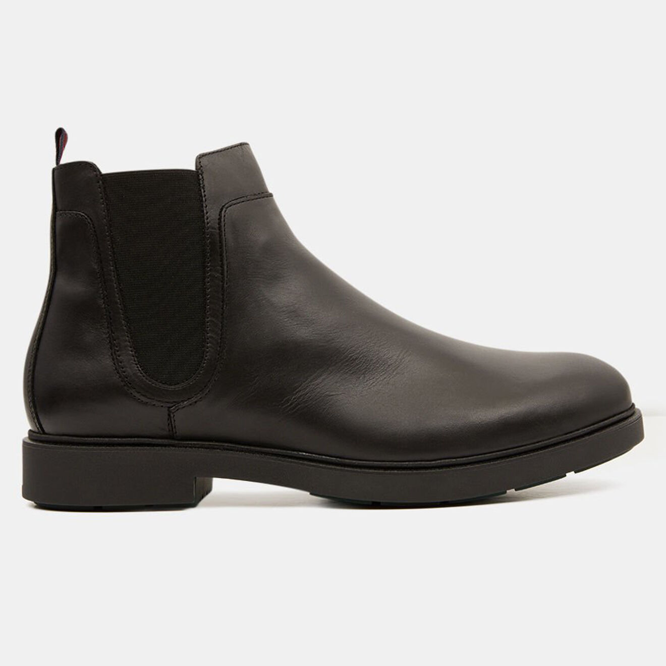 Tommy Hilfiger Chelsea boots en Cuir Elevated noires