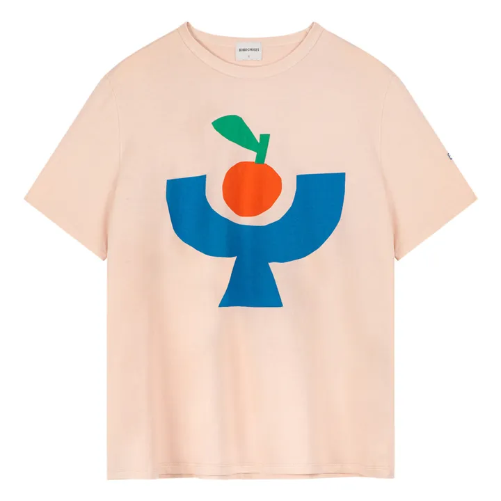 Bobo Choses T-shirt Tomato Plate Coton Bio - Collection Femme  | Rose pâle