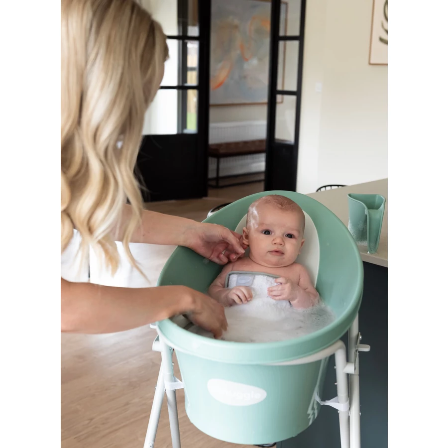 shnuggle Babybadewanne Shnuggle Babybadewanne eucalyptus, hellgrau