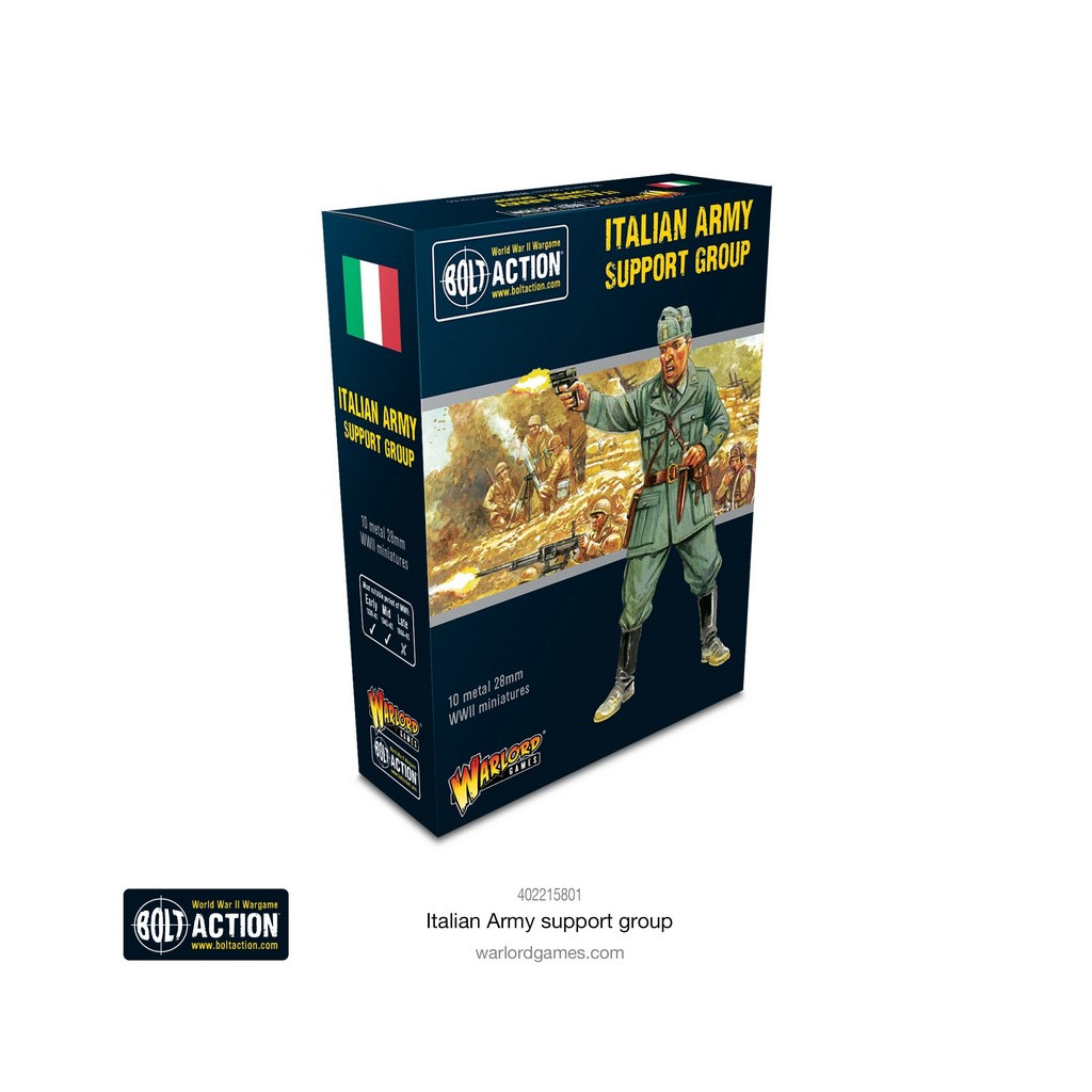 Bolt Action - Italian Army Support Group