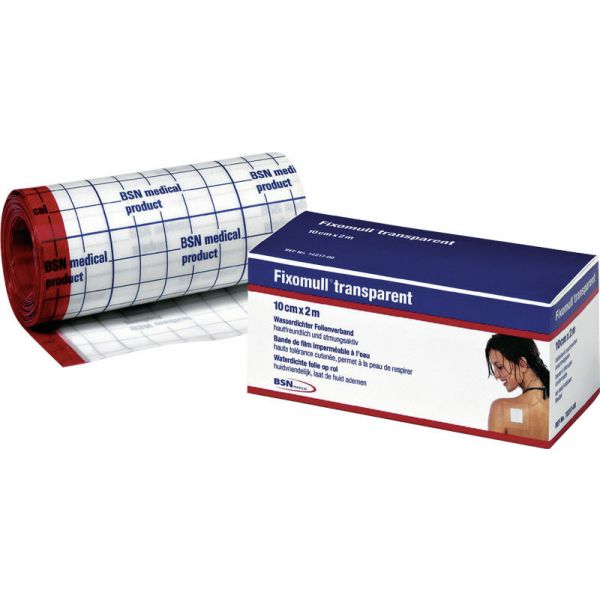 Fixomull Transparente 10cmx2m 1 Unidade