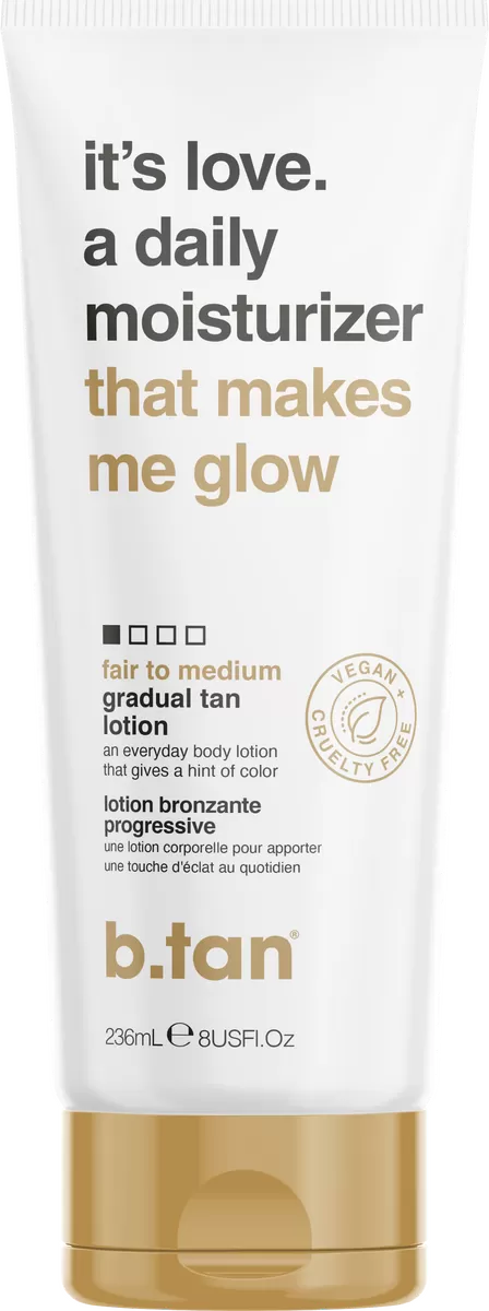 b.tan It's Love Daily Gradual Tan Moisturiser - 236 ml